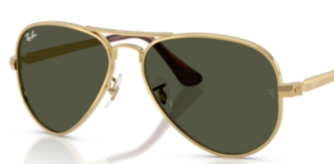 Verres originaux LENSESRB9707S Aviator Max, couleur 31 · Vert
