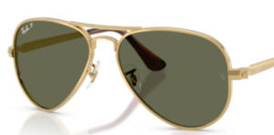 Verres originaux LENSESRB9707S Aviator Max, couleur 58 · Vert polarisé