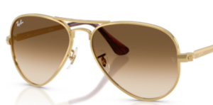 Verres originaux LENSESRB9707S Aviator Max, couleur 51 · Transparent dégradé marron
