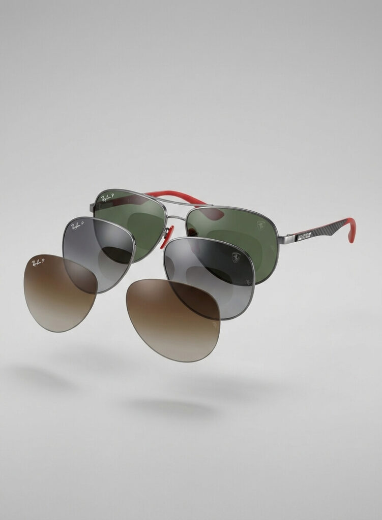Verres Ray-Ban 8313M d'origine | Remplacement officiel