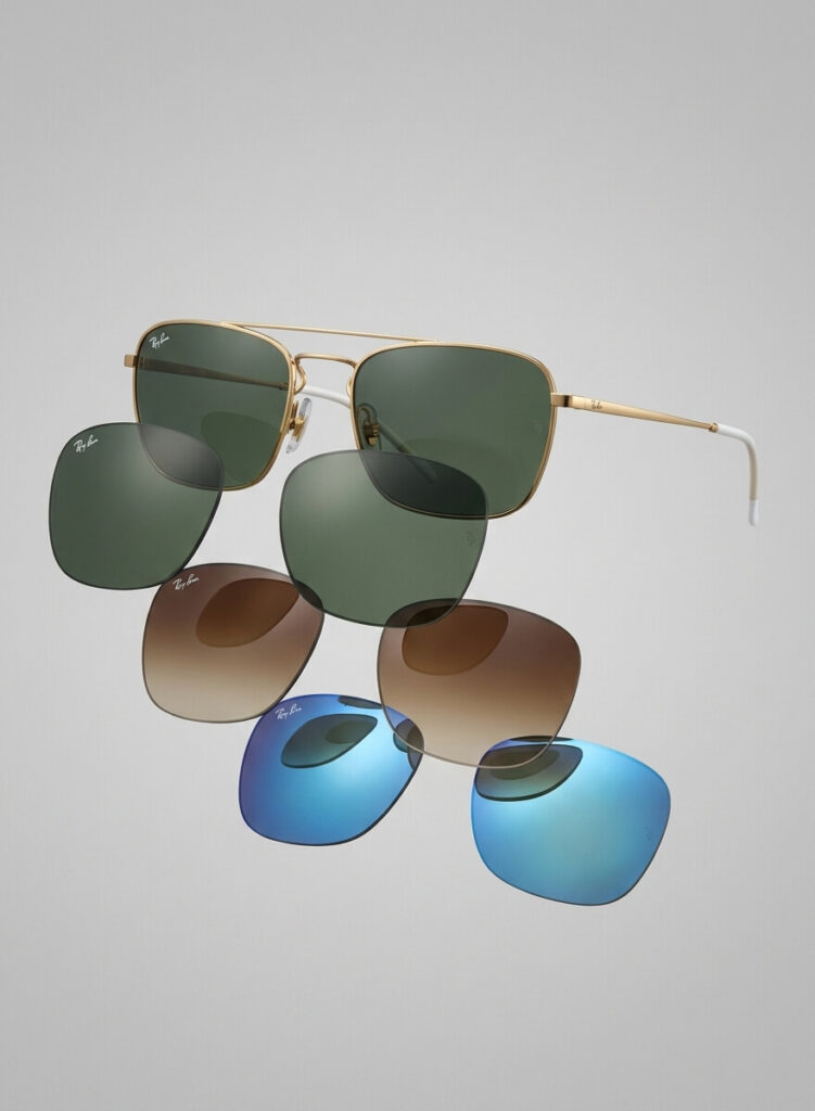 Verres authentiques Ray-Ban 3588 | Pièce de rechange officielle