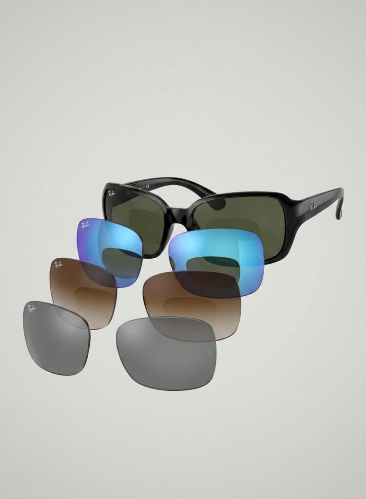 Verres authentiques Ray-Ban 4068 | Pièces officielles