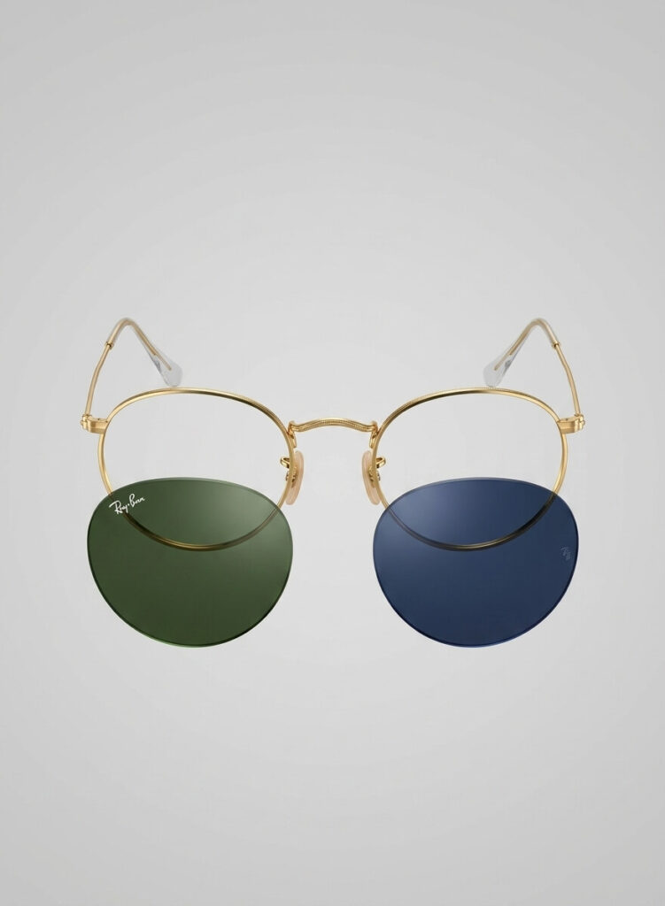Verres Ray-Ban 3447N – Pièces d’origine pour Round Metal