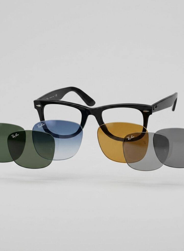 Verres Ray-Ban 4340 Wayfarer d'origine | Pièces officielles