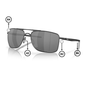 Pièces de rechange Oakley 4124 GAUGE 8 d’origine
