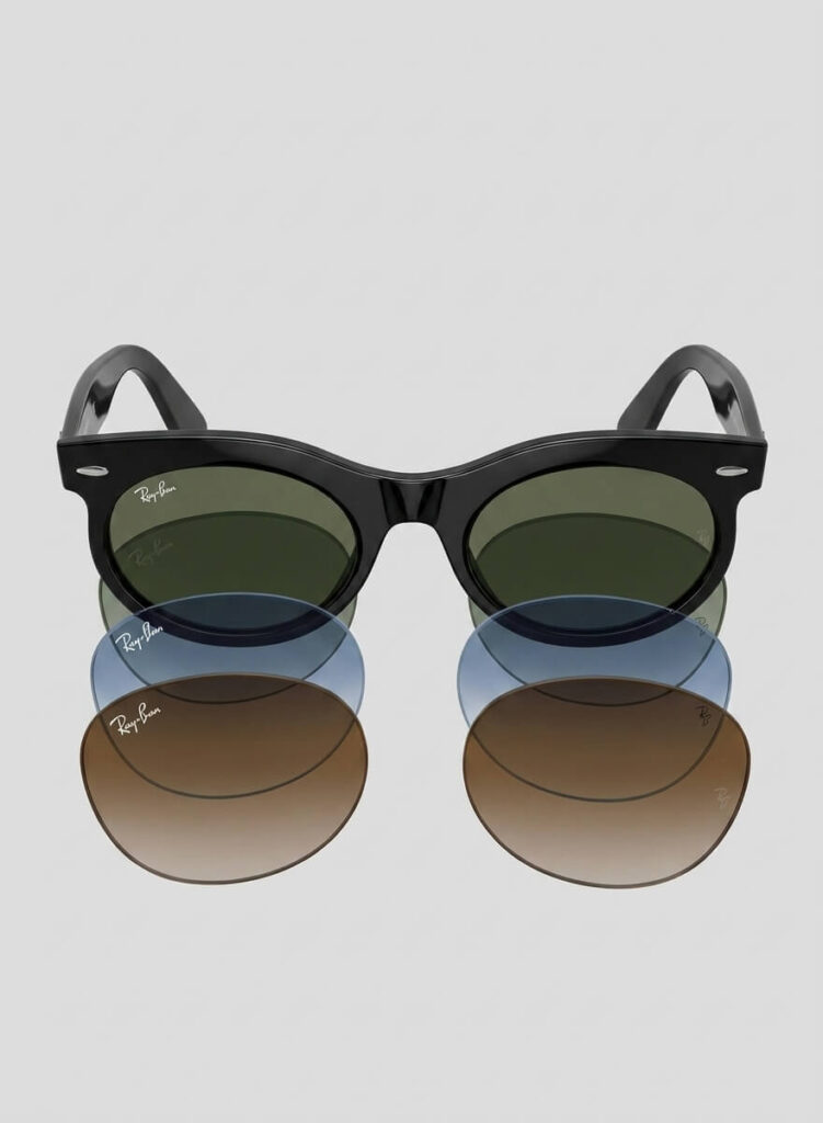 Verres originaux Ray-Ban RB2242 Wayfarer Oval | Remplacement