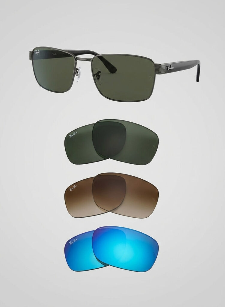 Verres originaux Ray-Ban RB3750 | Pièces officielles