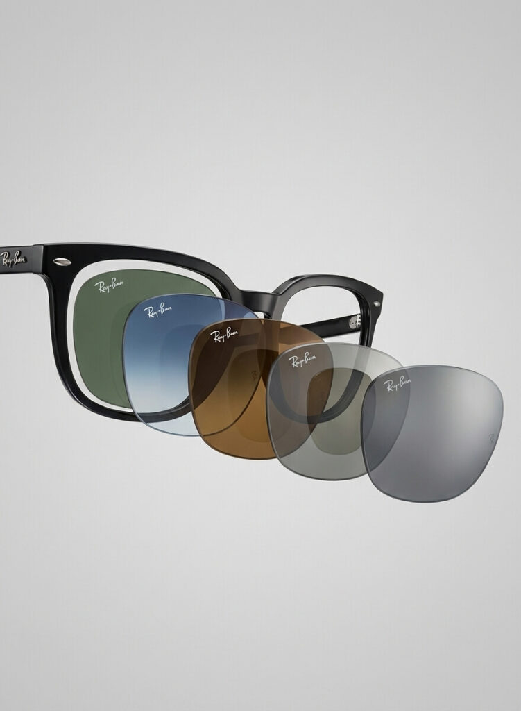 Verres Ray-Ban RB4401D originaux de remplacement