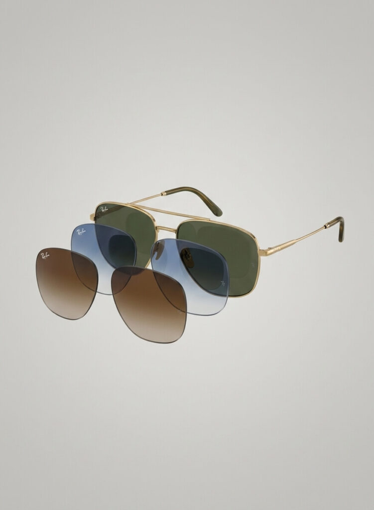 Verres Ray-Ban RB8097 William Titanium originaux