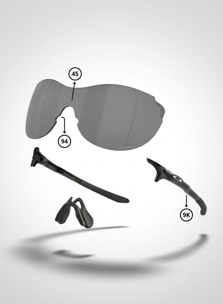 Pièces détachées Oakley 9453 EVZERO ASCEND