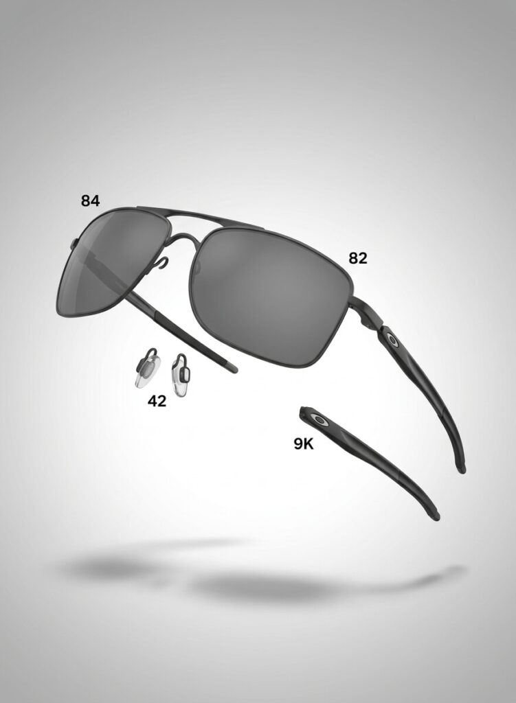 Pièces de rechange Oakley 4124 GAUGE 8 | Originales