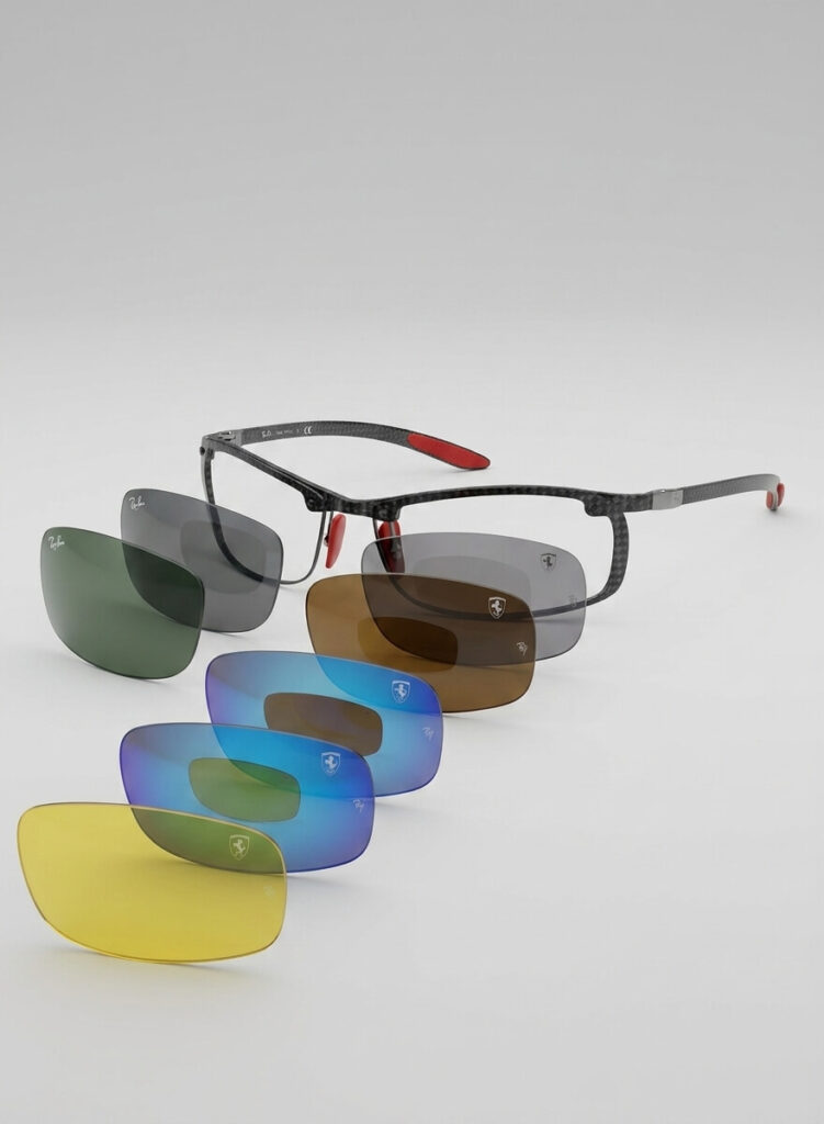 Verres originaux Ray-Ban RB8305M Ferrari | Pièces officielles