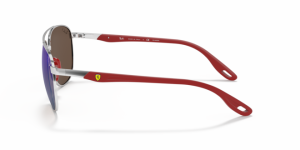 Branches originales Ray-Ban RB3659M, couleur F031 · Argent