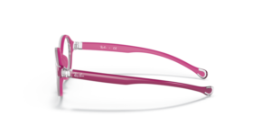 Branches originales Ray-Ban RB9075V, couleur 3878 · Transparent sur fuchsia