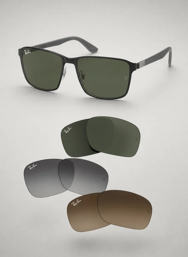 Verres de remplacement originaux Ray-Ban RB3721
