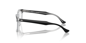 Branches originales Ray-Ban RB9098V, couleur 3529 · Noir sur transparent