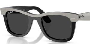 Verres originaux Ray-Ban RB2240 Wayfarer, couleur 48 · Polarisé noir