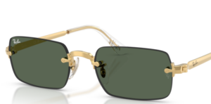 Verres Ray-Ban 3928 Originaux, couleur 71 · Vert foncé · plastique