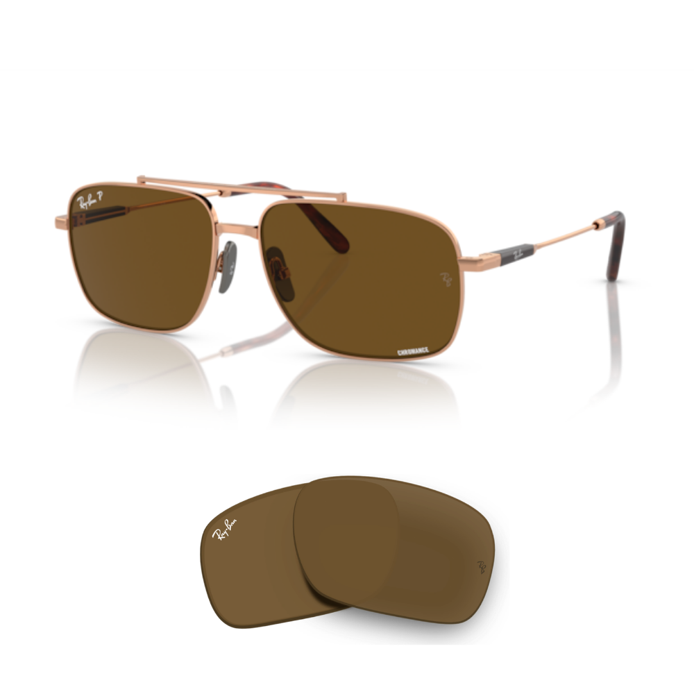 Verres Ray-Ban 8096 MICHAEL TITANIUM Originaux