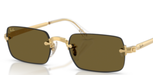 Verres Ray-Ban 3928 Originaux, couleur 73 · Marron foncé · plastique