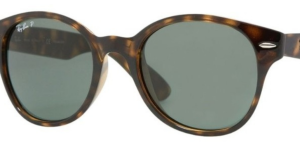 Verres Ray-Ban 4141 Originaux, couleur 58 · Vert polarisé · plastique