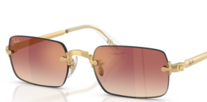 Verres Ray-Ban 3928 Originaux, couleur 8H · Transparent dégradé violet foncé · plastique