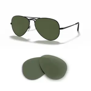 Verres compatibles pour Ray-Ban RB3689 Aviator Metal II