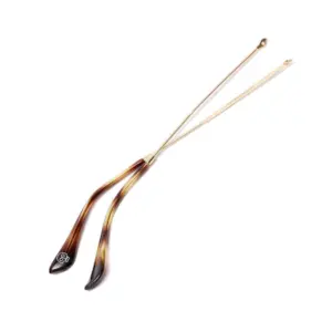 Branches compatibles pour Ray-Ban, gold (tortoise tips)