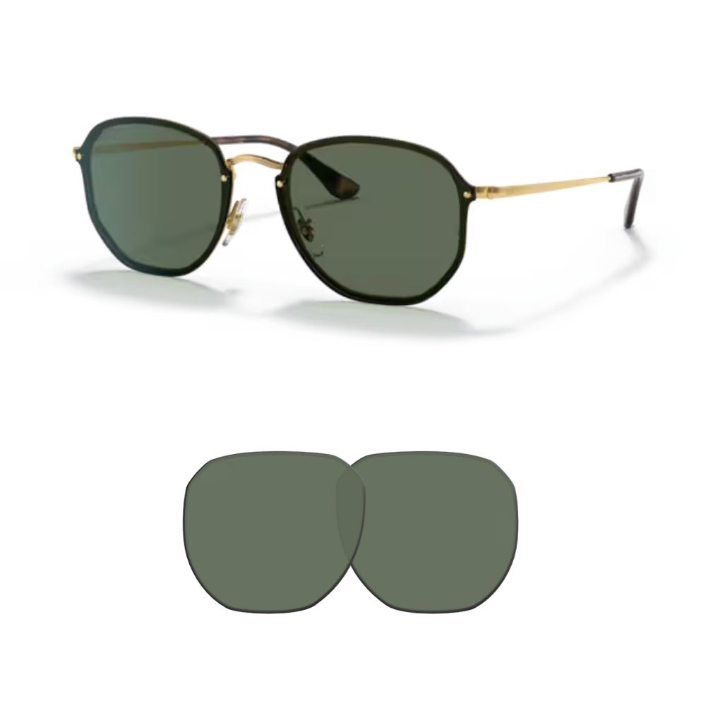 Verres Compatible Ray-Ban 3579N BLAZE HEXAGONAL