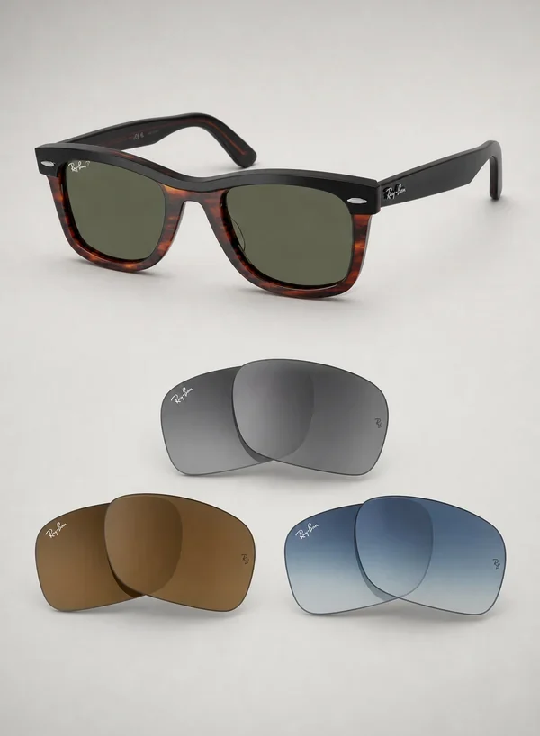 Verres de remplacement originaux Ray-Ban RB2240