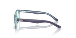 Branches originales Ray-Ban RB1555 Origine, couleur 3945 · Supérieur bleu & violet & bleu clair